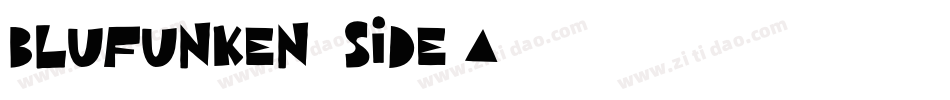 Blufunken (side A)字体转换